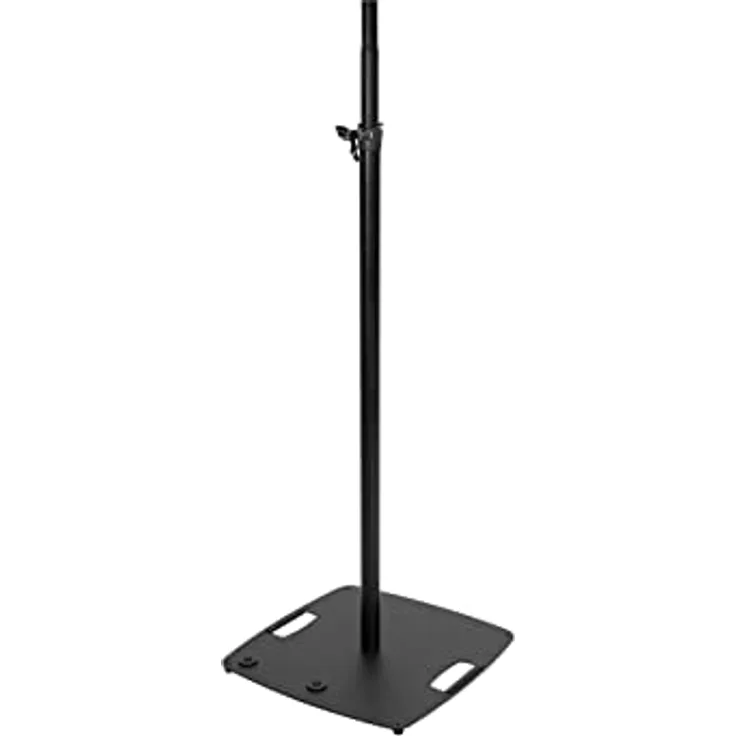 OMNITRONIC BPS-3 Boxenhochständer schwarz | XL Lautsprecher-Ständer, verstellbar von 136-240 cm und bis 18 kg belastbar