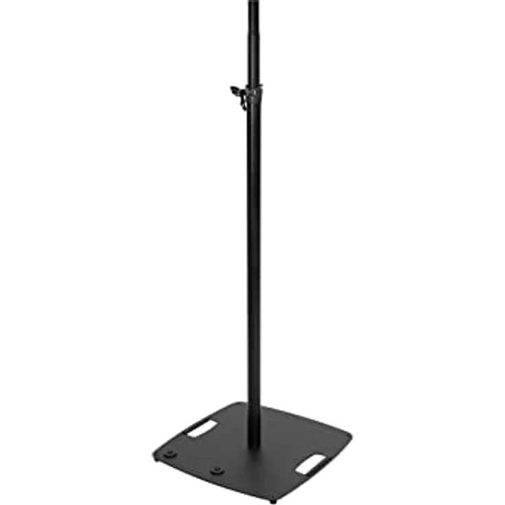 OMNITRONIC BPS-3 Boxenhochständer schwarz | XL Lautsprecher-Ständer, verstellbar von 136-240 cm und bis 18 kg belastbar