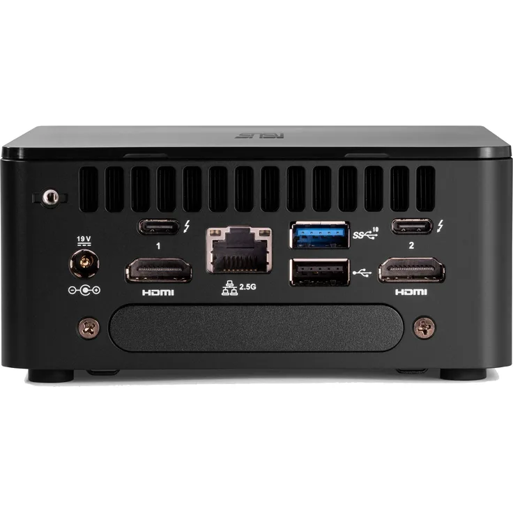 Asus Nuc 12 Rnuc12Wshi50000I, Desktop-PC mit Intel® Core™ i5 Prozessor, Iris® Xe Grafikkarte und bis zu 64 GB RAM