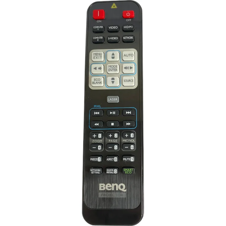 BenQ 5J.JAC06.001 RCE012 Original Fernbedienung für Projektoren, voll funktionsfähig und kompatibel mit zahlreichen Modellen