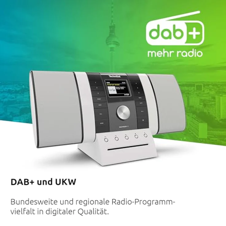 TechniSat Multyradio 4.0 SE (UKW), Radio, Weiss – Bild 2