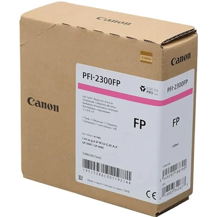 CANON Farbe Gran-Format para GP-2000 GP-4000 PFI-2300 Fluorescent PINK