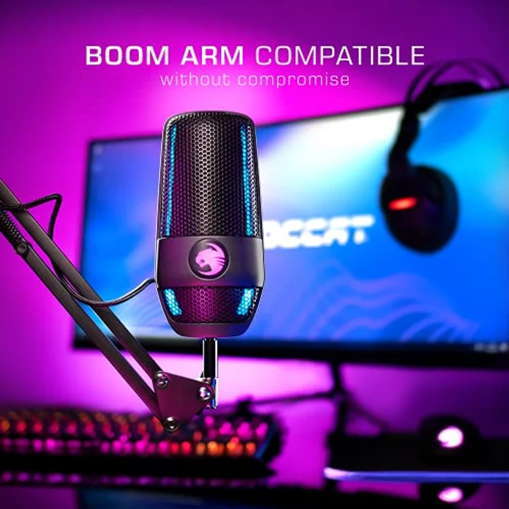 Roccat Torch Mikrofon, schwarz, USB – Bild 3