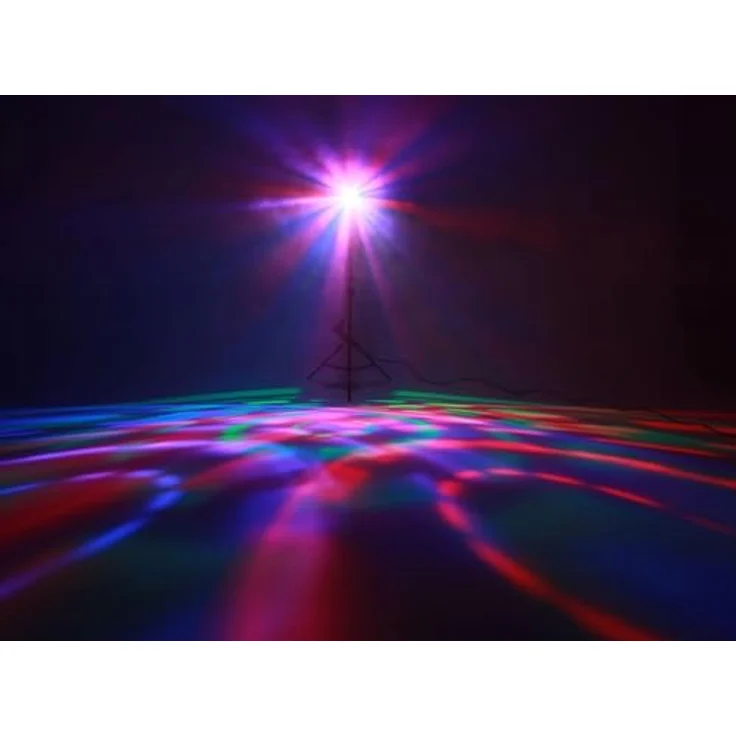 N-Gear Partybar FIVE, LED Partylicht mit 4 RGB Parspots und UV Strobelight, DMX steuerbar, inkl. Fernbedienung – Bild 6