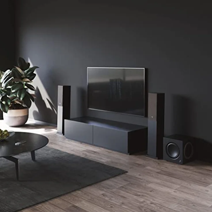 Audio Pro SW10, Subwoofer mit 200 Watt Leistung, 203 mm, Schwarz – Bild 4