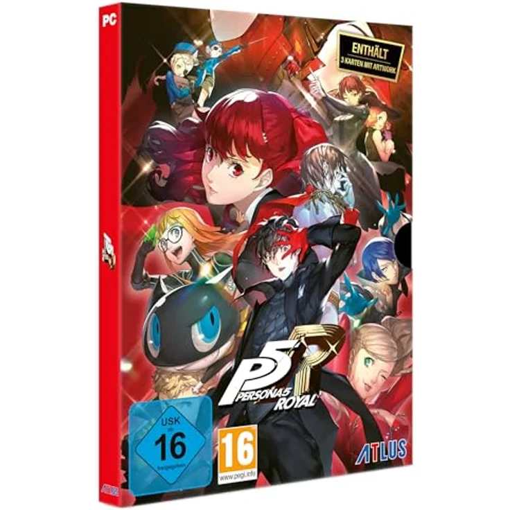 Atlus Persona 5 Royal (Code in a Box) PC (64-Bit), ultimativer Phantomdieb mit japanischer und englischer Sprachausgabe und exklusiven Artwork-Karten - Preisvergleich – Bild 1