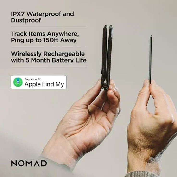 Nomad Tracking Card, Ortungskarte mit drahtloser Aufladung und bis zu 5 Monaten Akkulaufzeit – Bild 4