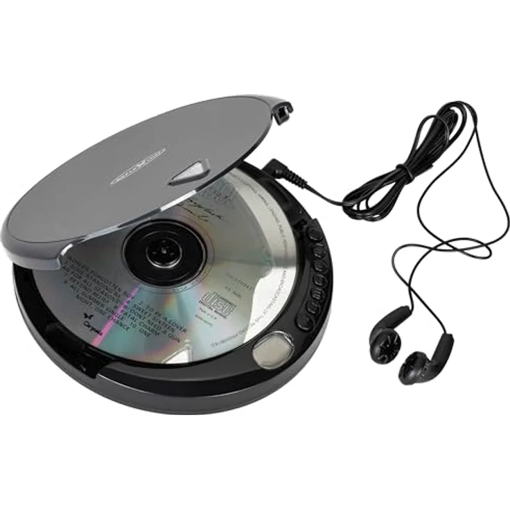 Reflexion PCD400 Tragbarer CD-Player CD, CD-R, CD-RW Schwarz – Bild 2