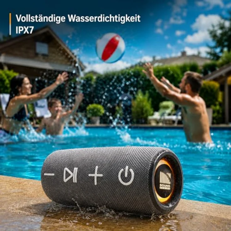 Defender Enjoy S850 Bluetooth-Lautsprecher 25 W, IP67, TWS, LED, AUX, MP3 – Bild 4