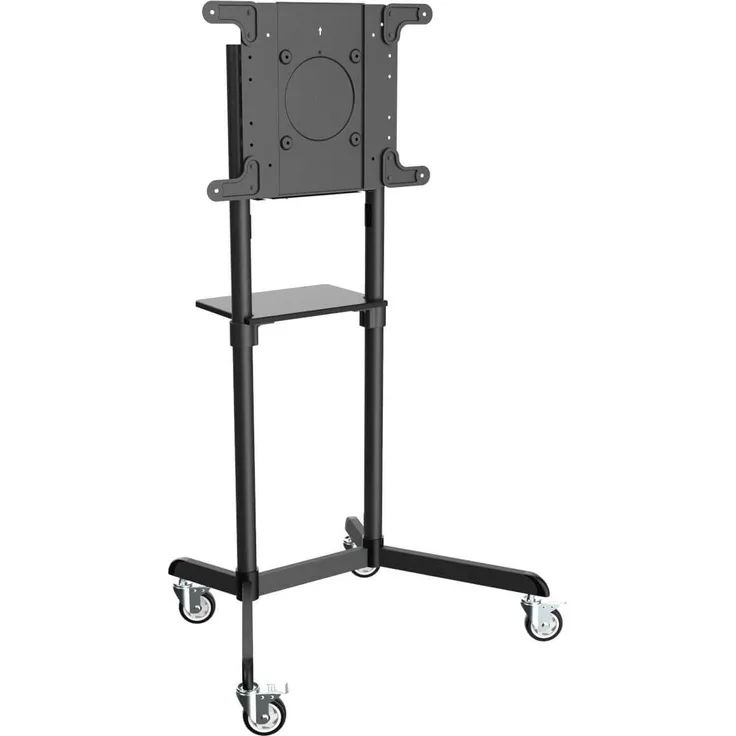 Eaton TRIPPLITE Rolling TV/Monitor Cart for 93,98cm 37Zoll to 177,8cm 70Zoll Flat-Screen Displays Ro (70", 70 kg), TV Ständer, Schwarz