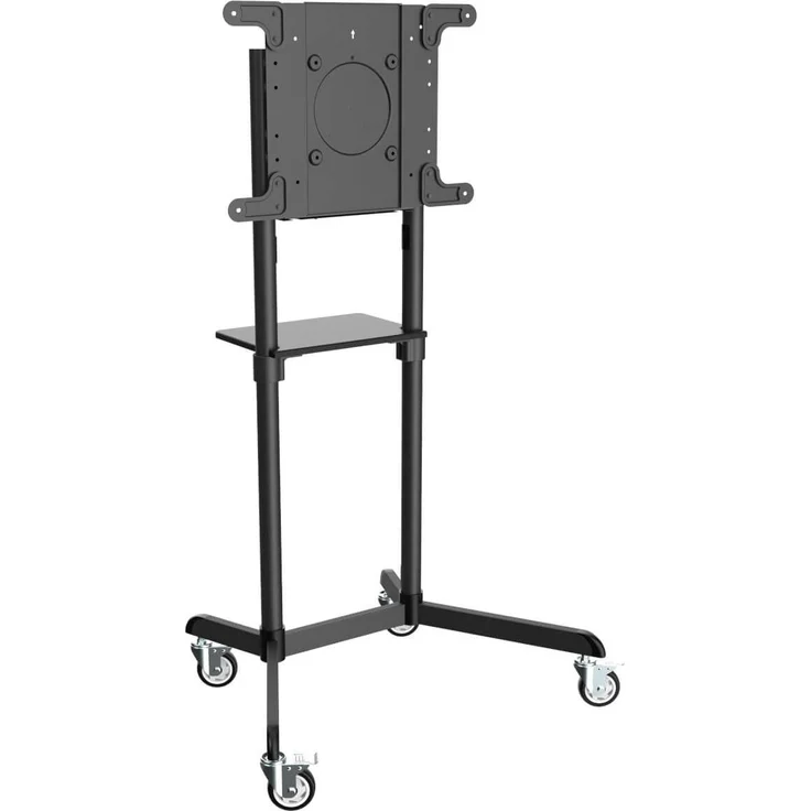 Eaton TRIPPLITE Rolling TV/Monitor Cart for 93,98cm 37Zoll to 177,8cm 70Zoll Flat-Screen Displays Ro (70", 70 kg), TV Ständer, Schwarz