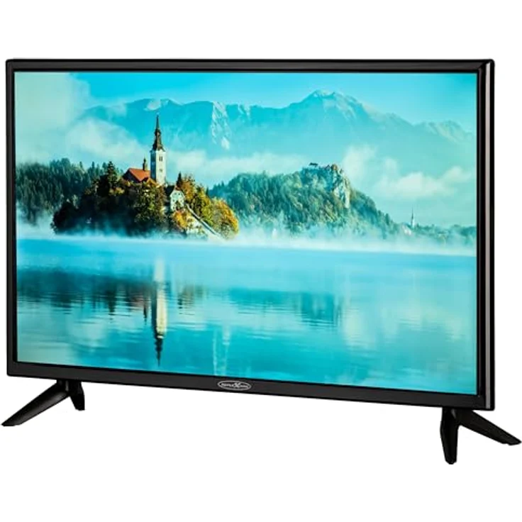 REFLEXION LED24iBT, 24 Zoll Smart-TV mit Soundbar, Full-HD, WLAN, Bluetooth, HDMI, USB, CI+, 12V-KFZ-Adapter – ideal für Wohnmobile und Camper, inkl. Fernbedienung – Bild 2
