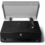 Philips TPV TAV3000B/10 Plattenspieler, Bluetooth, vollautomatisch, Schwarz, mit integrierten Stereolautsprechern und verschiedenen Drehgeschwindigkeiten (33 1/3, 45, 78 U/min)