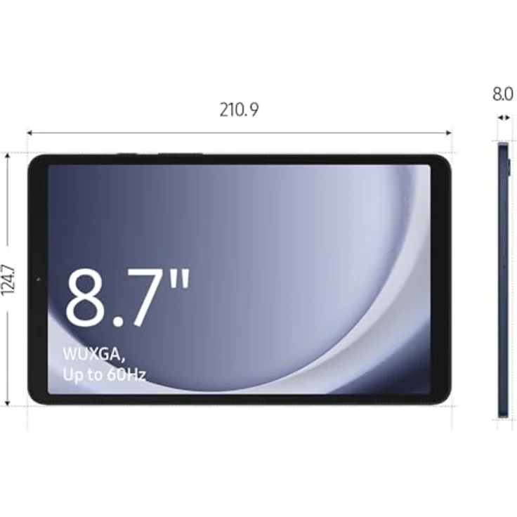 Samsung GALAXY Tab A9, WiFi, 128GB, Navy – Bild 2