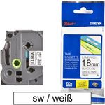 Brother TZe-241 18mm Schriftband P-touch Tape weiß