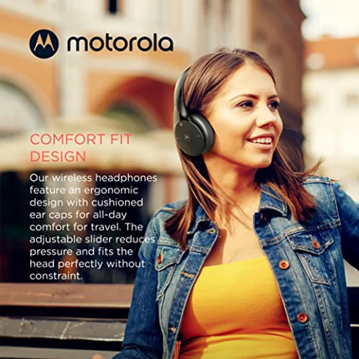 Moto XT 500 Headphone Over-ear BT wireless Black – Bild 6