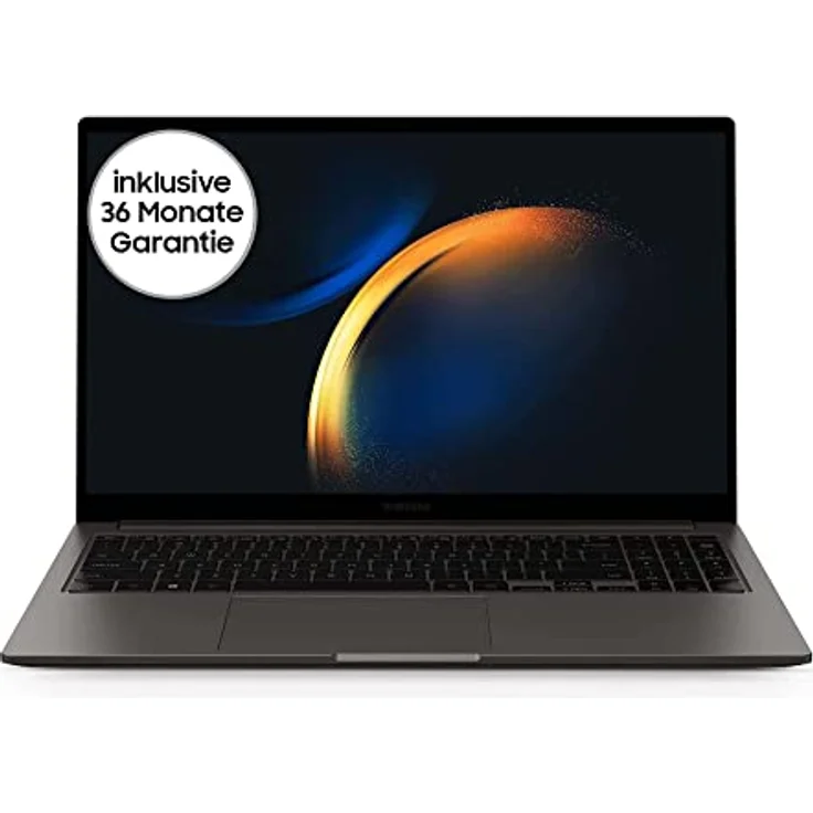 Samsung Galaxy Book3 Laptop | 15" FHD 60Hz Display | Intel Core i5-1335U | 8GB RAM | 512GB SSD | Intel ARC | Windows 11 | QWERTZ Tastatur | Graphite | Inklusive 36 Monate Garantie – Bild 1