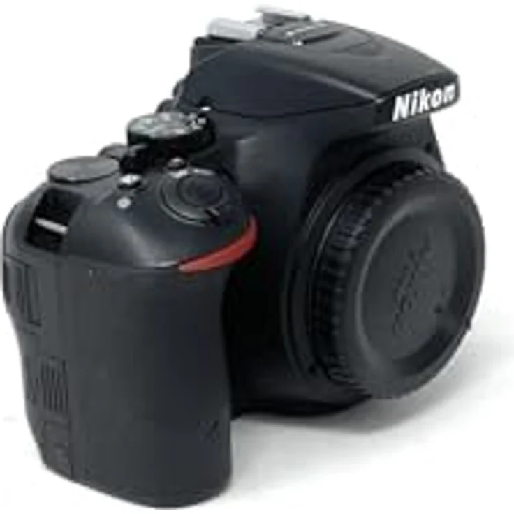 Nikon D5500, Spiegelreflexkamera mit 24,2 MP, 6000 x 4000 Pixel, CMOS und Touchscreen, Schwarz – Bild 3