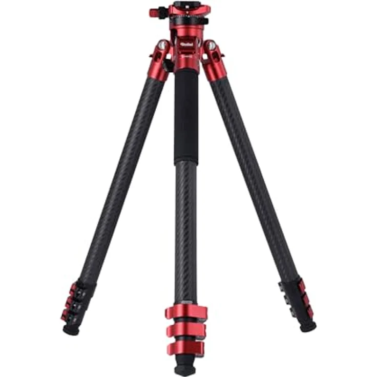 Rollei Easy Traveler XL Carbonstativ - 10 kg Tragkraft, Stabile Bauweise, Ultraleicht, Kompakt, Mühelose Feststellfunktion – Bild 1