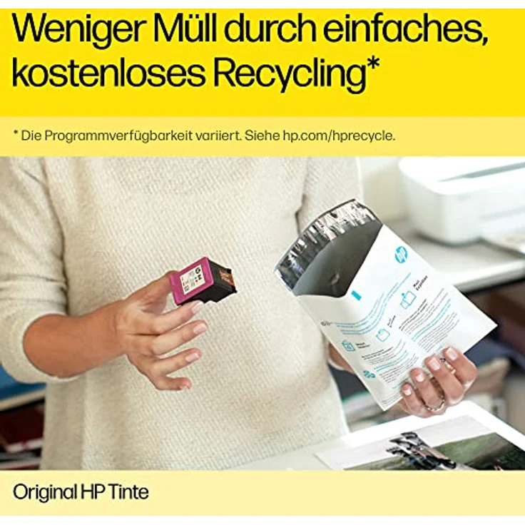 Lindy 6ZA18AE Druckkopf, farbig Tintenpatrone für Smart Tank Drucker (Cyan, Magenta, Gelb) – Bild 6