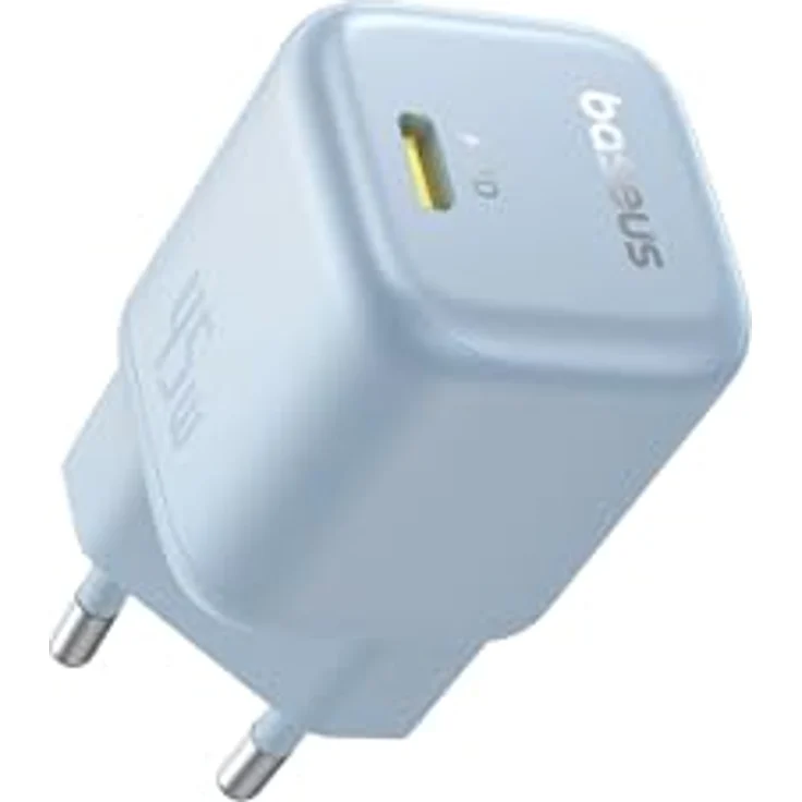 Baseus PicoGo 45W USB C Ladegerät, PD 3.0 PPS Schnellladegerät für iPhone 16/16 Pro Max/15-12, Galaxy S24 Ultra, kompakt und kühlend, blau – Bild 1