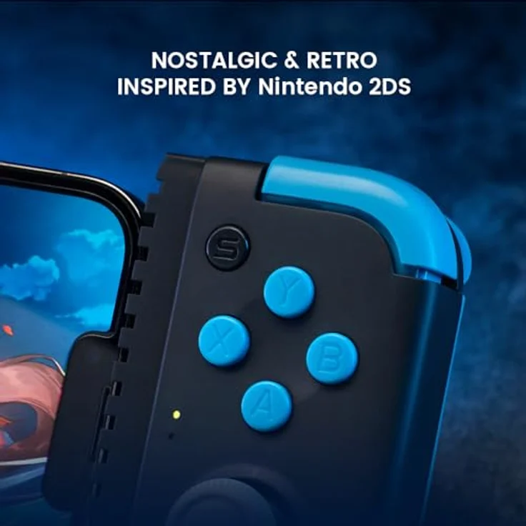 Gamesir X2s, Gaming Controller mit Smartphone-Halterung, USB-C, Schwarz, universelle Kompatibilität für iOS, Android und PCs, Hall-Effekt-Technologie für präzise Steuerung – Bild 3