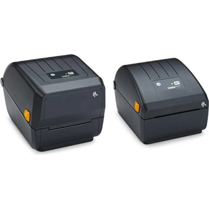 Zebra ZD220, Etikettendrucker (203 dpi) mit USB 2.0 und Etikettenspender, Schwarz