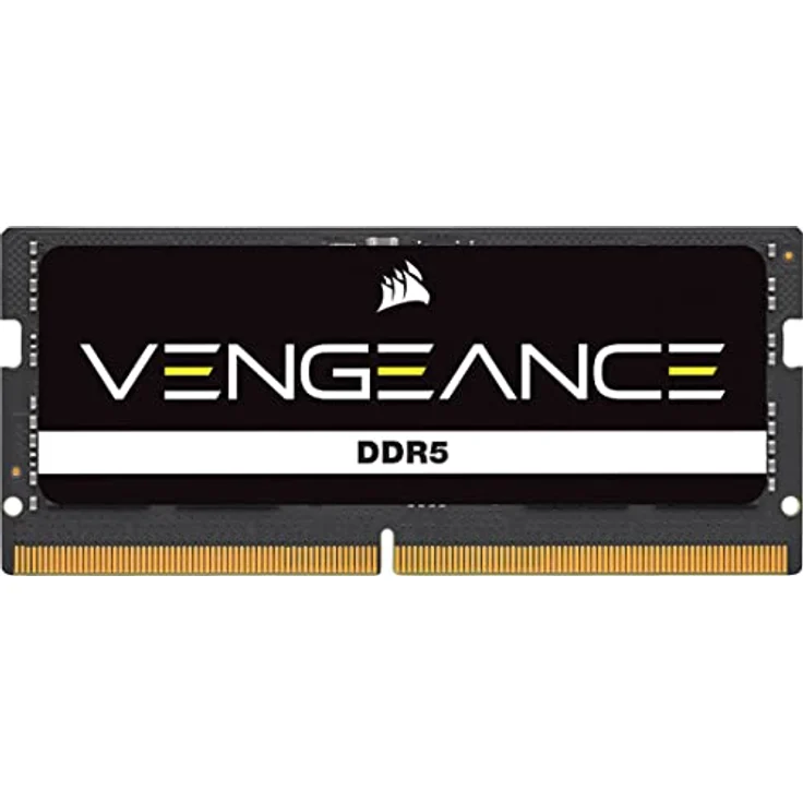 Corsair Vengeance SODIMM DDR5 RAM 48GB 5600MHz CL48-48-48-90 1.10V Intel XMP 3.0 Laptop-Speicher Schwarz, Kompatibel mit Intel 13th or 14th Gen Mobile-CPUs – Bild 1
