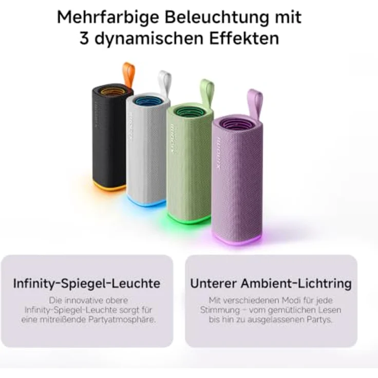 Xiaomi Sound Play, tragbarer Bluetooth-Lautsprecher mit 18 Watt, Schwarz – Bild 3