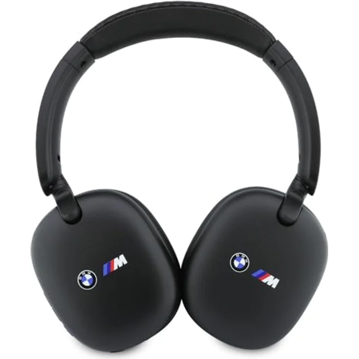 CG MOBILE BMW Bluetooth Over-Ear-Kopfhörer, lizenzierte Kopfhörer mit gedruckten Logos, Schwarz, IPX4, 300 mAh Akku, USB-C – Bild 3