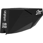Ortofon 2MR Black LVB 250, Moving Magnet Tonabnehmer mit Nude Shibata Nadelschliff, schwarz, 5mV Ausgangsspannung, 80µm Abtastfähigkeit
