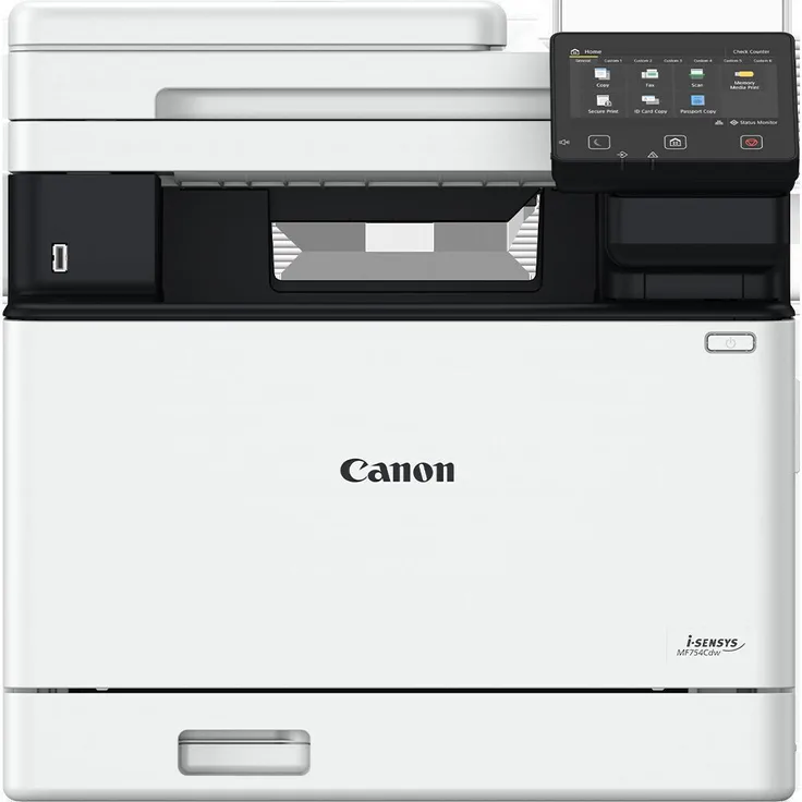 Canon i-SENSYS MF754CDW, Laser, Farbdruck, 1200 x 1200 DPI, Farbkopieren, A4, Weiß, Multifunktionsdrucker