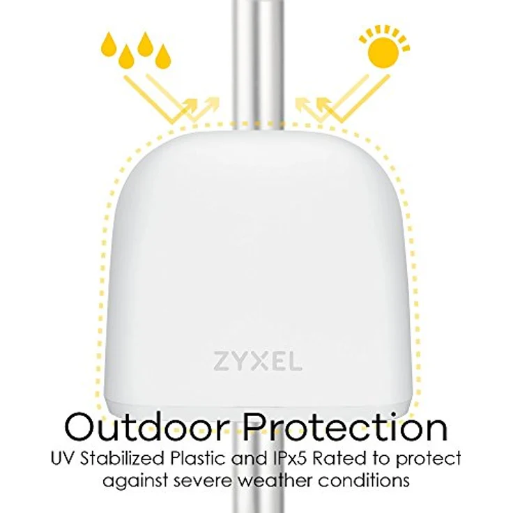 Zyxel ZZ0102F Outdoor AP Leergehäuse, weiß, kompatibel mit NWA11xx/51xx/WAC6103D-I/NAP102/203 Access Points – Bild 6