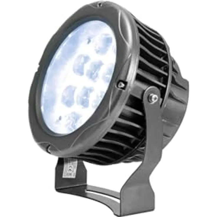 EUROLITE LED IP PST-36W 6400K Pinspot | Wetterfester Pinspot (IP65) mit 12 kräftigen 3-W-LEDs in kaltweiß (CW)
