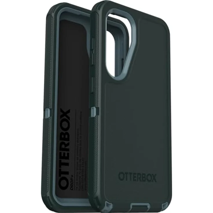 OtterBox Defender Hülle für Samsung Galaxy S25, stoßfest, sturzsicher, Ultra-robust, schützende Hülle, 7X getestet nach Militärstandard, Grün – Bild 1
