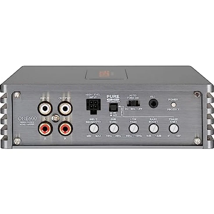 Musway ONE600, Digitaler Mono-Verstärker mit 600 W RMS für Subwoofer, Class-D Technik – Bild 3