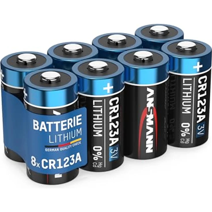 Ansmann CR123A 8PACK – Bild 2