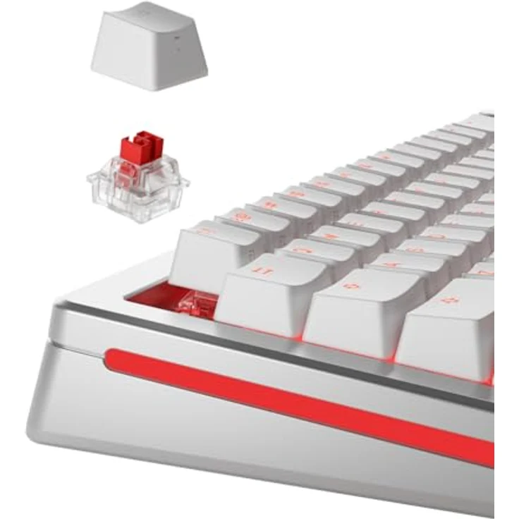 Glorious Fox HE Standard Switches, Hall-Effekt, linear, MX-Stem, 45g - lubed, 36 Stück - Schwarz – Bild 2