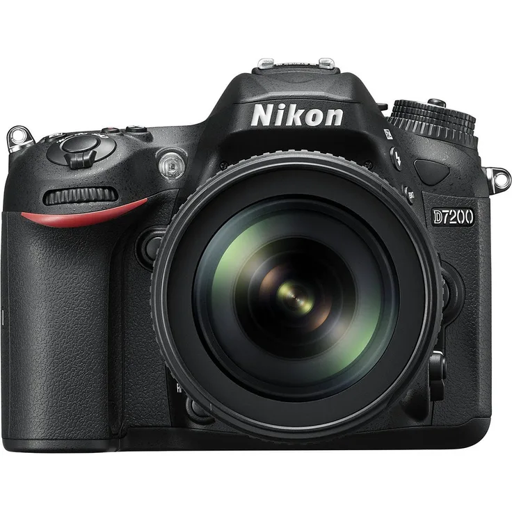 Nikon D7200, DSLR Kamera mit 24,2 MP, AF-S DX NIKKOR 18-105mm VR, Full HD, Schwarz