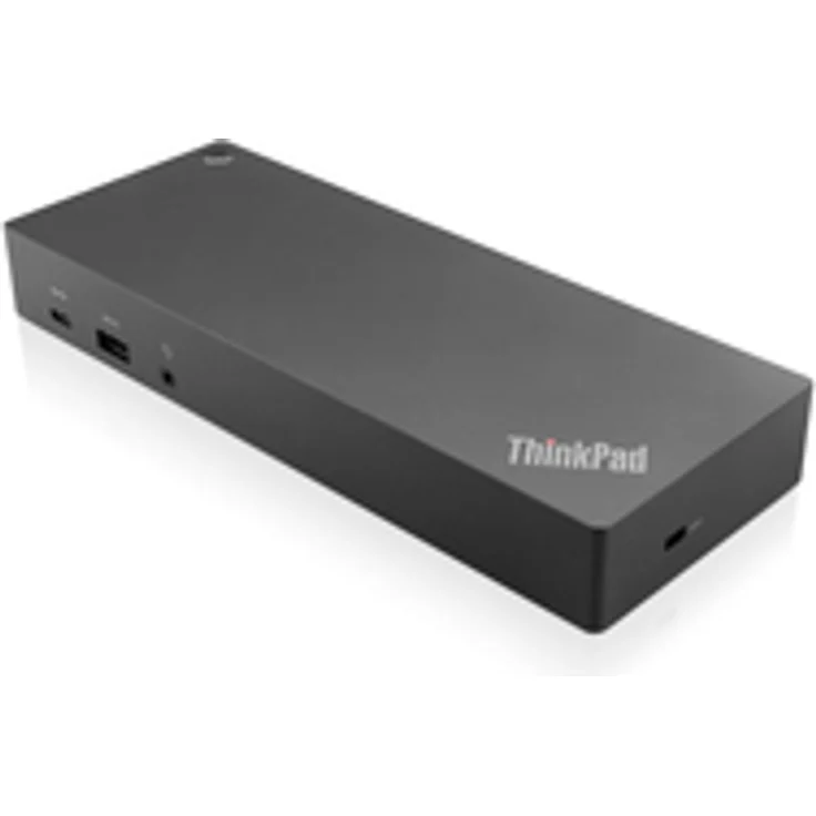 Lenovo ThinkPad Hybrid USB-C Dock, kabelgebunden, USB 3.2 Gen 2, Ethernet 10/100/1000 Mbit/s, Schwarz