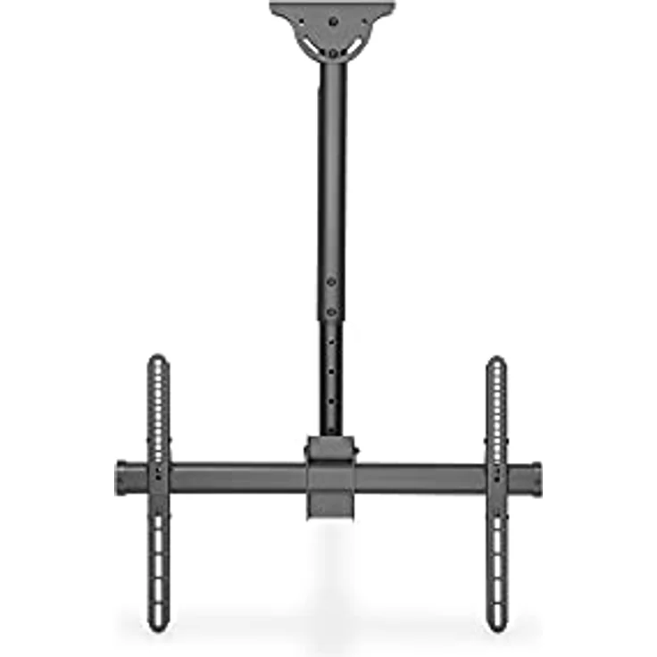 DIGITUS TV-Deckenhalterung - für 37-70" Fernseher oder Monitore - 50 kg max Belastung - 35cm Höhenverstellbar - VESA 200x200 bis 600x400 - schwenkbar, neigbar, drehbar - Schwarz – Bild 4