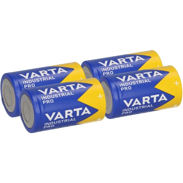 Varta 4020 Industrial Mono Batterie D, 4er Pack, zuverlässige AlMn Technologie, 1,5 Volt, 17000 mAh