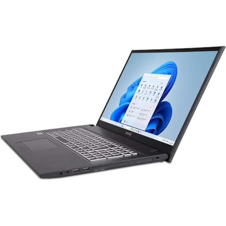 Terra Y MOBILE 1716R, Notebook mit Intel Core i3-1315U, 17,3" Full HD, 8 GB RAM, 500 GB SSD, grau – Bild 5