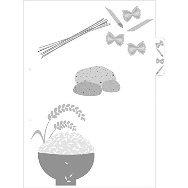 HERMA Rezeptordner A5, Stern der Küche, mattweiß, für Wandmontage, 200 cm (79) – Bild 9