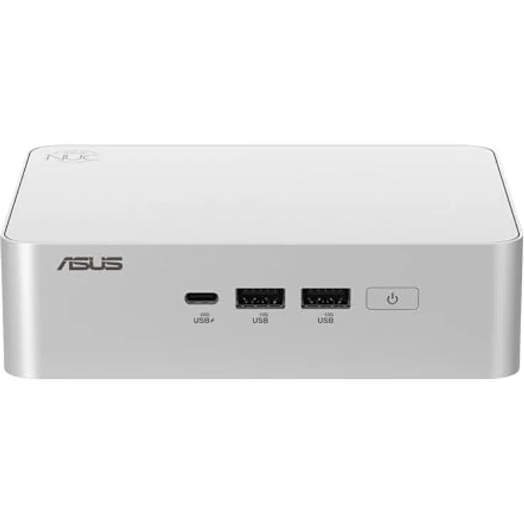 ASUS NUC 15 Pro+ RNUC15CRSV500002, Barebone Mini-PC mit Core Ultra 5, 2.5 GHz, 0 GB RAM, Silber, Wi-Fi 6, Bluetooth 5.4 – Bild 2