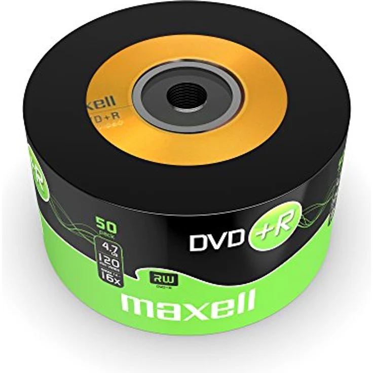50 STK. Maxell DVD+R 4,7GB 16x in Shrink - Preisvergleich – Bild 2