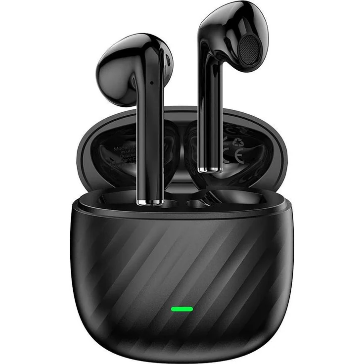 Dudao U14+ TWS In-Ear Kopfhörer, kabellos mit HiFi-Soundqualität, Bluetooth 5.3 und 30 Stunden Akkulaufzeit, Schwarz