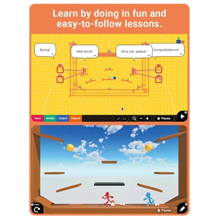 Nintendo Game Builder Garage Standard Multilingue Switch, Nintendo Switch Game mit interaktivem Baukasten für Entwickler – Bild 3
