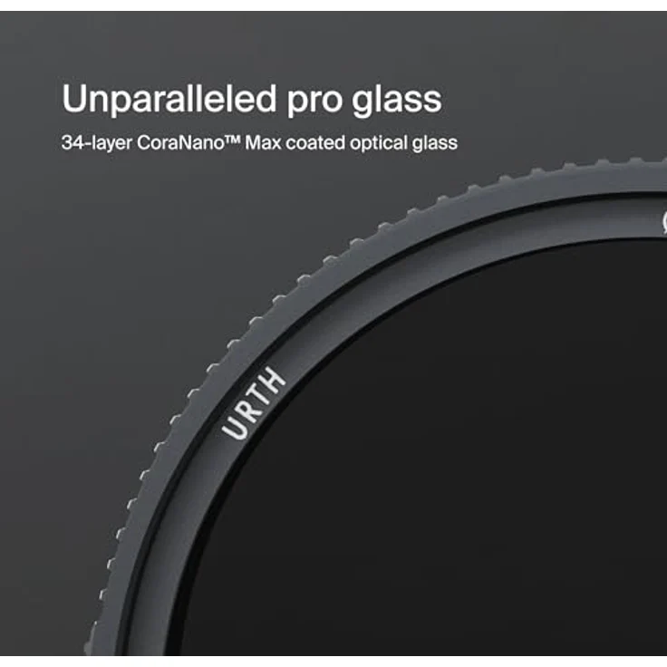Urth 72mm Zirkularpolarisationsfilter (CPL) (Pro) - Ultradünner, 34-lagiger Nano-Polarisationsfilter mit präziser Rotationskontrolle und Luftfahrt-Aluminiumrahmen – Bild 3