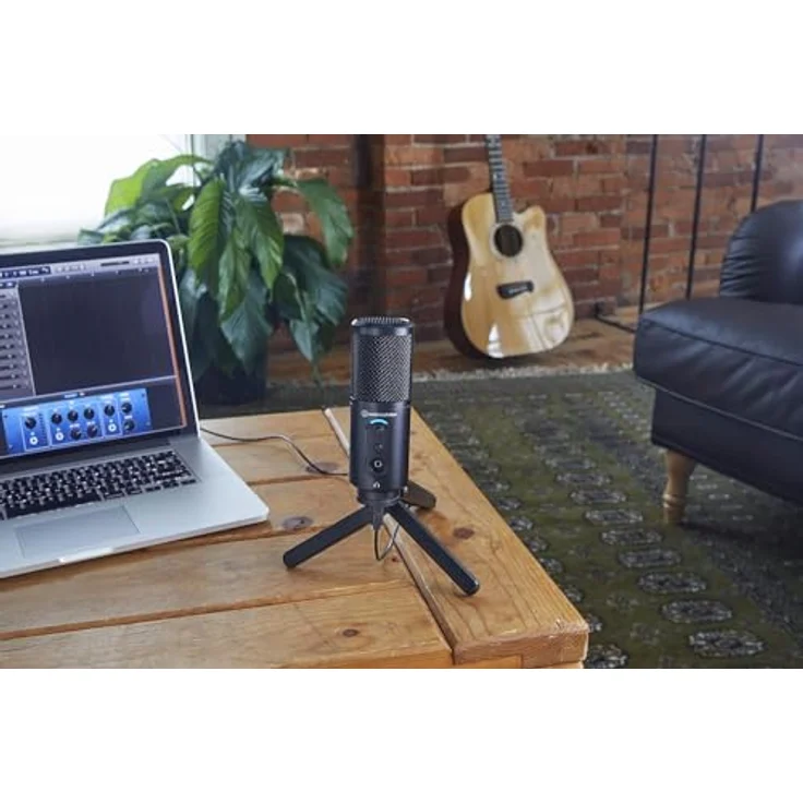 Audio-Technica ATR2500x-USB Unidirektionales Kondensatormikrofon für Streaming-Podcasting-Aufnahme – Bild 8